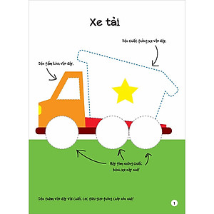 Sách Dán Hình Siêu Đáng Yêu - Các Phương Tiện Giao Thông