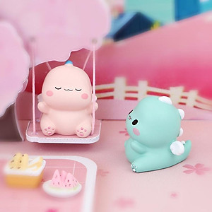 Mô Hình Trang Trí Taplo Ô Tô Xe Hơi Bàn Làm Việc Bàn Học Phòng Khách Khủng Long Mini Siêu Cute - Phụ Kiện Xe Hơi Ruffo