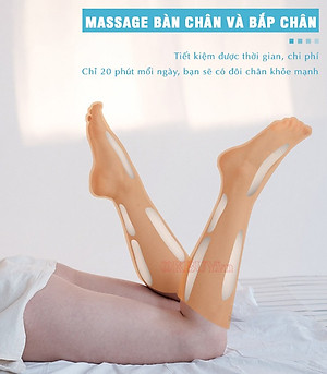 Máy Massage Chân, Nén Ép Túi Khí Bàn Chân Và Bắp Chân Nikio NK-285 - Hỗ Trợ Cải Thiện Đau Nhức, Tê Bì, Suy Giãn Tĩnh Mạch