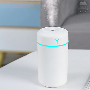Máy Phun Sương Besti BTY01 Cao Cấp - Tạo Ẩm Không Khí Và Giữ Ẩm Da 420ml - Thiết Kế Nhỏ Gọn, Không Gây Tiếng Ồn - Máy Tạo Ẩm Không Gian Thư Giãn Tích Hợp Đèn Ngủ RGB Nhiều Màu Để Bàn Tiện Lợi, Có Chế Độ Tự Ngắt Khi Hết Nước - Hàng Chính Hãng
