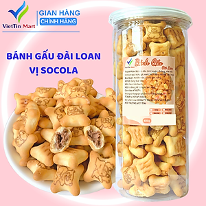 Bánh Gấu Nhân Kem VIETTINMART 500G