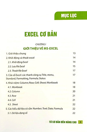 Excel Ứng Dụng Văn Phòng - Từ Cơ Bản Đến Nâng Cao (Tái Bản 2023)