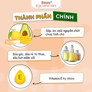 Son dưỡng Gấc Bimore giảm thâm dưỡng ẩm làm hồng môi