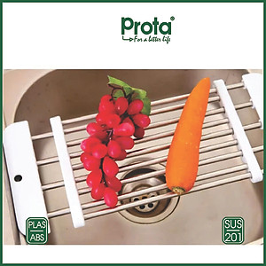 [CHÍNH HÃNG] Giá kệ inox gác bồn rửa chén Prota, dày, bền, hạn chế bị gỉ sét- Bảo hành 12 tháng – Cam kết 1 đổi 1