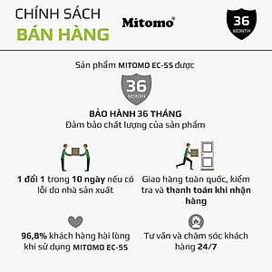 Máy Ép chậm Mitomo EC-55, máy ép trái cây hàng chính hãng