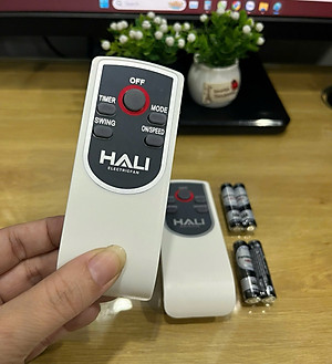 Remote quạt Hali, điều khiển quạt Hali, Remote Hali - dùng được cho tất cả dòng quạt điều khiển Hali - Hàng chính hãng