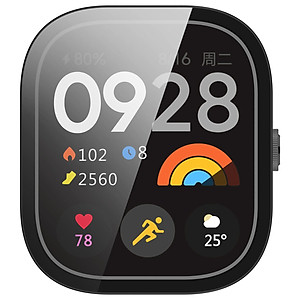 Ốp Case PC Mặt Kính Cường Lực chống va đập cho Xiaomi Redmi Watch 5 - Hàng Chính Hãng