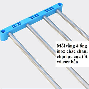 Kệ Để Giày Dép Inox 5 Tầng Lắp Ghép  Đa Năng Cao Cấp- Phong Cách Hàn Quốc - Chính Hãng MINIIN