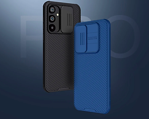 Ốp lưng cho Samsung Galaxy S23 FE bảo vệ camera chống sốc hiệu Nillkin Camshield chống sốc cực tốt, chất liệu cao cấp, có khung & nắp đậy bảo vệ Camera - hàng chính hãng