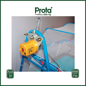 [CHÍNH HÃNG] Nôi điện cho bé cao cấp Prota + Tặng bộ đồng hồ ghép hình– Bảo hành 12 tháng