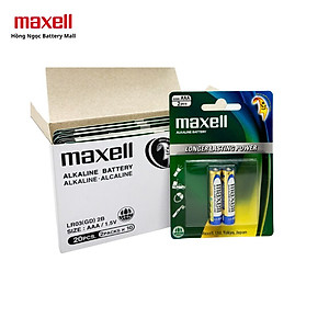 Hộp 20 Viên Pin AA / AAA Maxell Alkaline 1,5V - Hàng chính hãng