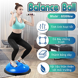 BG Bóng tập thăng bằng BALANCE BALL YOGA/GYM cao cấp 46cm và 58cmx20 (hàng nhập khẩu)