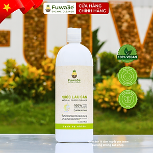 [Can 10L tiết kiệm] Nước lau sàn hữu cơ enzyme sinh học từ vỏ dứa Fuwa3e - hương SẢ CHANH