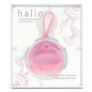 Máy rửa mặt dành cho da nhạy cảm Halio Sensitive Facial Cleansing & Massaging Device baby pink Limited Edition