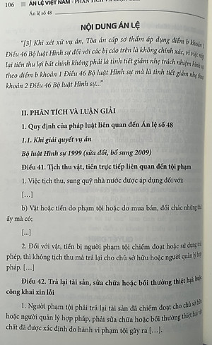 Án lệ Việt Nam – Phân tích và luận giải (Tập 2: từ án lệ 44 đến án lệ 70) – tái bản lần thứ nhất