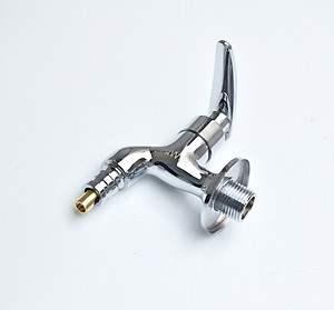 Vòi máy giặt tự ngắt thông minh Hiwin KF-5020 đồng mạ crom cao cấp