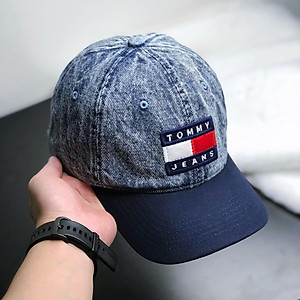 Nón kết, mũ lưỡi trai Tom phối vải jeans form chuẩn thời trang cao cấp