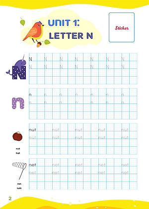 Sách Luyện Viết Chữ Nhớ Từ Vựng - English Writing My Phonics Grade 2