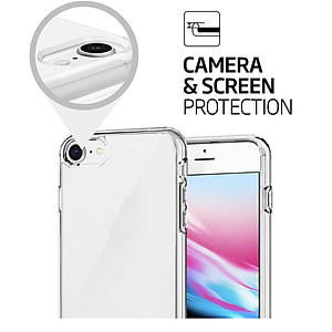 Ốp lưng dẻo silicon cho iPhone SE 2020 / iPhone 7 / iPhone 8 hiệu HOTCASE Ultra Thin (siêu mỏng 0.6mm, chống trầy, chống bụi) - Hàng nhập khẩu