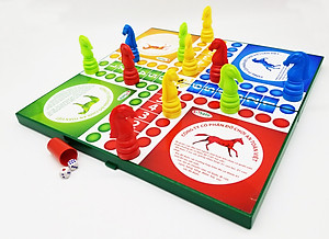 Đồ chơi trí tuệ cờ cá ngựa cỡ lớn 25 chi tiết cho bé từ 3 tuổi sato043