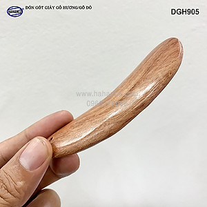 Đón giày Gỗ Hương/Gõ đỏ vân gỗ đẹp, có thể bỏ túi tiện dụng (DGH905) hàng xuất khẩu, kiểu dáng nhỏ gọn - HAHANCO