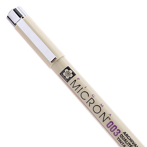 Viết Lông Kim Vẽ Kỹ Thuật Micron Sakura XSDK Đen - Ngòi 003