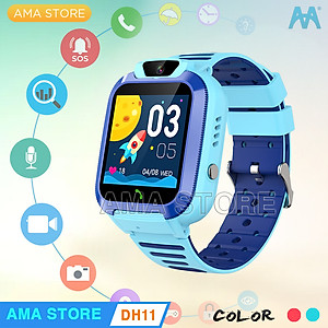 Đồng hồ Thông minh Trẻ em Gọi Video Chống nước Định vị Wifi Model AMA Watch DH11 Hàng nhập khẩu