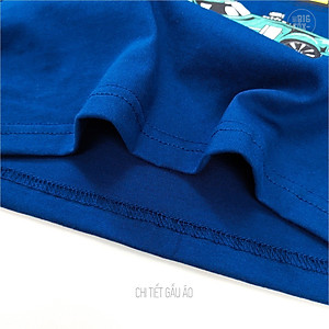 Áo bé trai thu đông BIGFOX - MISS MEOW, áo thun dài tay cho bé chất cotton phong cách Âu Mỹ hình in xe Ô tô 11 - 26 kg