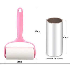 Cây Lăn Bụi Quần Áo Ghế Sofa Tặng Kèm 2 Lõi Lăn Đa Năng Sàn Nhà Lông Động Vật Chó Mèo Thú Cưng  Sợi Vải Đồ Da Chăn Màn Nệm Ghế Salon Quần Áo Ga Giường Tiện Lợi Hiệu Quả