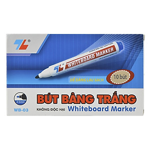 Hộp Bút Lông Bảng WB-03 - Mực Xanh