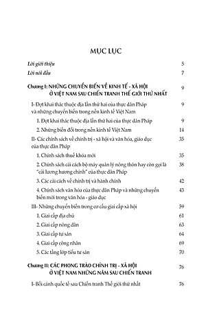 Việt Nam 1919-1930 Thời Kỳ Tìm Tòi Và Định Hướng