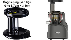 Máy ép trái cây tốc độ chậm Kuvings J80 (400ml) - Màu xám - Hàng chính hãng