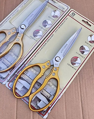 Kéo Cắt Gà Làm Bếp Đa Năng ASAKH SK5 Cán Thép No.H48 Loại To Dày