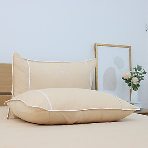 Vỏ Gối Nằm Chần bông K-Bedding by Everon KNTS và KNSS chất Ice-soft 45x65cm thoáng mát, kháng khuẩn (1 cặp)