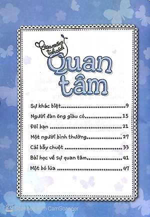 Sách Gieo Mầm Tính Cách - Quan Tâm (Tái Bản)