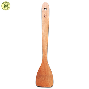 Xẻng Xào Thức Ăn Cán Dài Gỗ Xà Cừ - Sạn Gỗ S0 Xà Cừ - Đồ Gỗ Nhà Bếp Thương Hiệu Trường Sơn