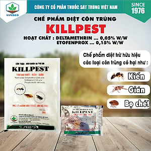 KILLPEST-50GR - (2 GÓI) - DIỆT TRỪ BỌ CHÉT, KIẾN, GIÁN