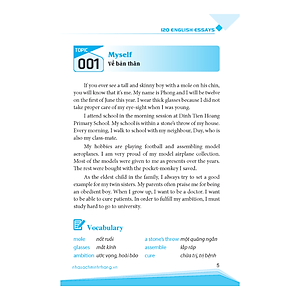 Sách The Langmaster - 120 Bài Luận Tiếng Anh (Bìa Mềm) - Tái Bản Lần Thứ 02