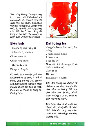 Sách Thức Uống Lạnh Cho Ngày Nóng (Tái Bản 2016)