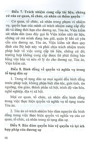 Bộ Luật Tố Tụng Dân Sự  Nước Cộng Hòa Xã Hội Chủ Nghĩa Việt Nam