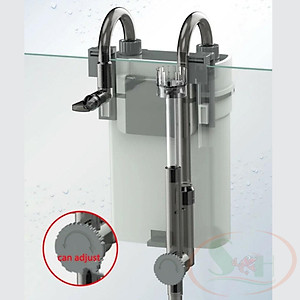 Lọc treo Xiaoli Sunsun XBL 300, 400, 500, 600 kèm hút váng lọc bể cá thủy sinh