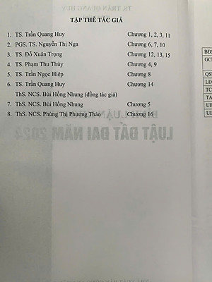 Bình luận khoa học Luật Đất đai năm 2024