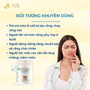 Thực phẩm bảo vệ sức khỏe Fluor Daglig - Lọ 90 viên