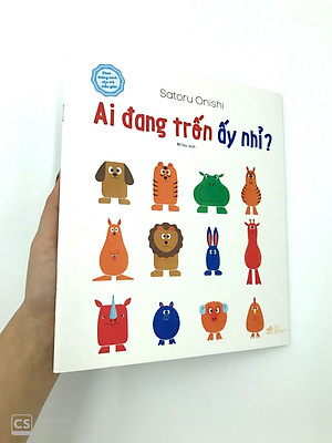 Sách Ehon Thông Minh Cho Trẻ Mẫu Giáo : Ai Đang Trốn Ấy Nhỉ?