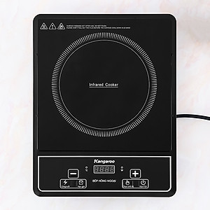 Bếp Hồng Ngoại Đơn Kangaroo KG20IFP1 (2000W) - Hàng Chính Hãng