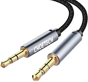 Dây Cáp Nối Dài Âm Thanh 2 Đầu Đực 3.5mm Dài 1.2M CHOETECH AUX002 - Hàng Chính Hãng