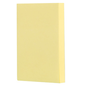 Giấy Nhắn Deli, 76×51Mm, 3''×2'' 100 Tờ, Vàng - 2 Tệp - EA00253