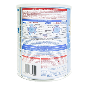 Thực phẩm bổ sung Meiji Kids Formula 900g (Dành cho trẻ từ 3-10 tuổi)