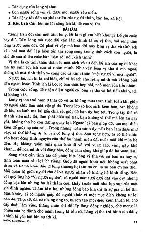 Sách Những Bài Văn Mẫu 12