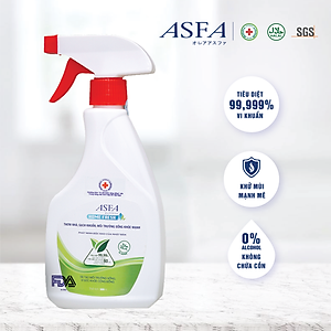 Bình Xịt kháng khuẩn, Khử Mùi Dành Cho Gia Đình_ Asfa Home Fresh 500ml
